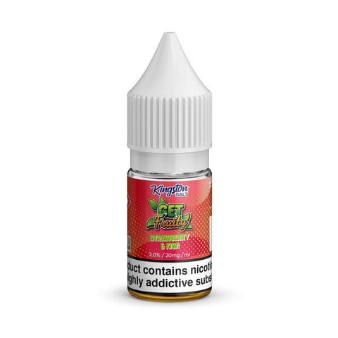 Shop Kingston Salt Get Fruity Nic Salt 10ml - Box of 10 - Kingston Salt Get Fruity Nic Salt 10ml - Box of 10 - Vape Blaze