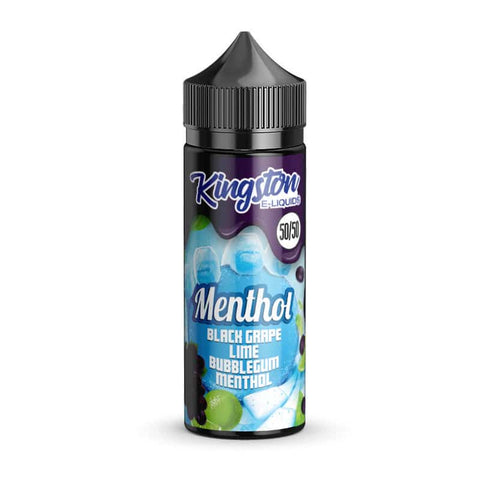 Shop Kingston Shortfill 100ml E - Liquid | Menthol Range - Kingston Shortfill 100ml E - Liquid | Menthol Range - Vape Blaze