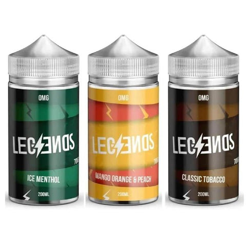 Shop Legends 200ML Eliquid Shortfill | £7.99 Only | 3 For £21 - Legends 200ML Eliquid Shortfill | £7.99 Only | 3 For £21 - Vape Blaze