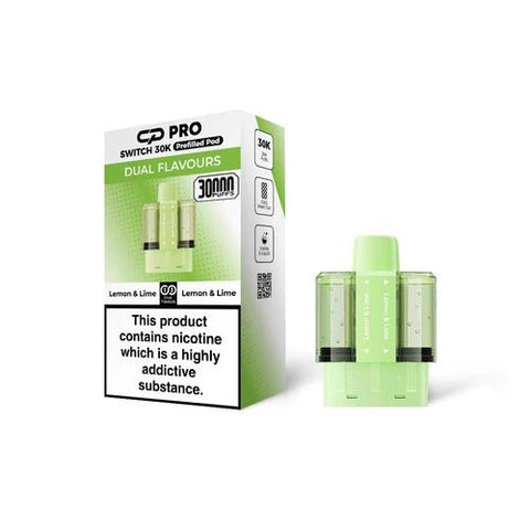 Shop Lemon Lime - CP Pro Switch 30k Prefilled Pods - Lemon Lime - CP Pro Switch 30k Prefilled Pods - Vape Blaze