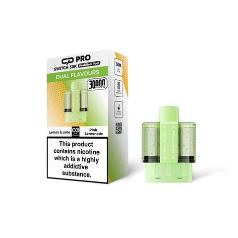 Shop Lemon Lime / Pink L- CP Pro Switch 30k Prefilled Pods - Lemon Lime / Pink L- CP Pro Switch 30k Prefilled Pods - Vape Blaze