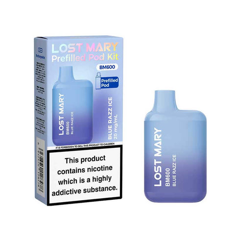 Shop Lost Mary BM600 Prefilled Kit - Box of 10 - Lost Mary BM600 Prefilled Kit - Box of 10 - Vape Blaze