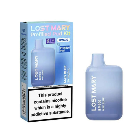 Shop Lost Mary BM600 Prefilled Kit - Box of 10 - Lost Mary BM600 Prefilled Kit - Box of 10 - Vape Blaze