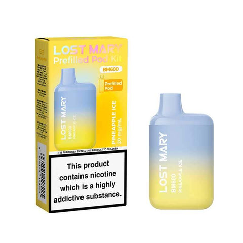 Shop Lost Mary BM600 Prefilled Kit - Box of 10 - Lost Mary BM600 Prefilled Kit - Box of 10 - Vape Blaze