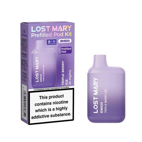 Shop Lost Mary BM600 Prefilled Kit - Box of 10 - Lost Mary BM600 Prefilled Kit - Box of 10 - Vape Blaze