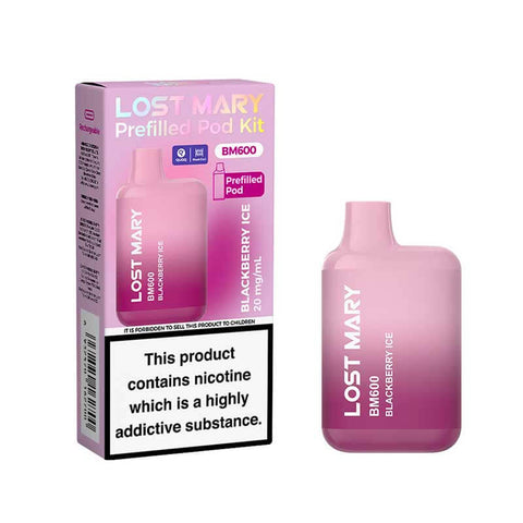 Shop Lost Mary BM600 Prefilled Pod Vape Kit - Lost Mary BM600 Prefilled Pod Vape Kit - Vape Blaze