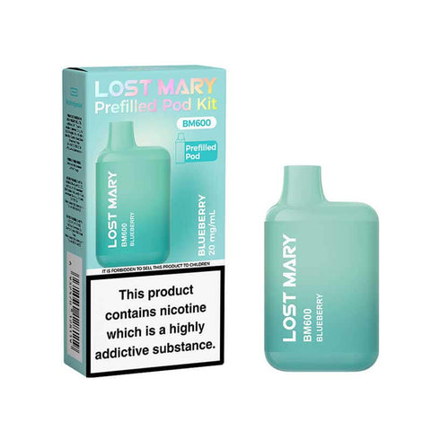 Shop Lost Mary BM600 Prefilled Pod Vape Kit - Lost Mary BM600 Prefilled Pod Vape Kit - Vape Blaze
