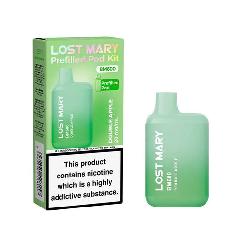 Shop Lost Mary BM600 Prefilled Pod Vape Kit Box of 10 - Lost Mary BM600 Prefilled Pod Vape Kit Box of 10 - Mcr Vape Distro - Vape Blaze