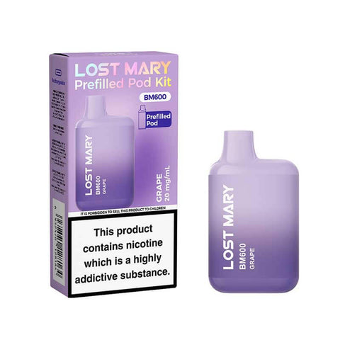 Shop Lost Mary BM600 Prefilled Pod Vape Kit - Lost Mary BM600 Prefilled Pod Vape Kit - Vape Blaze