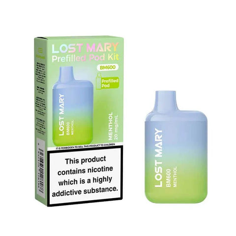 Shop Lost Mary BM600 Prefilled Pod Vape Kit - Lost Mary BM600 Prefilled Pod Vape Kit - Vape Blaze