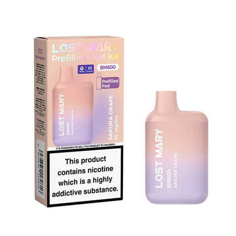 Shop Lost Mary BM600 Prefilled Pod Vape Kit - Lost Mary BM600 Prefilled Pod Vape Kit - Vape Blaze