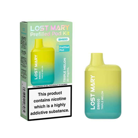 Shop Lost Mary BM600 Prefilled Pod Vape Kit - Lost Mary BM600 Prefilled Pod Vape Kit - Vape Blaze