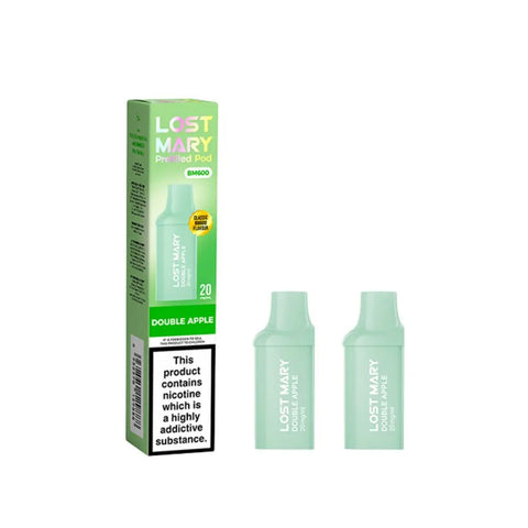 Shop Lost Mary BM600 Replacement Pods Pack of 10 - Lost Mary BM600 Replacement Pods Pack of 10 - Mcr Vape Distro - Vape Blaze