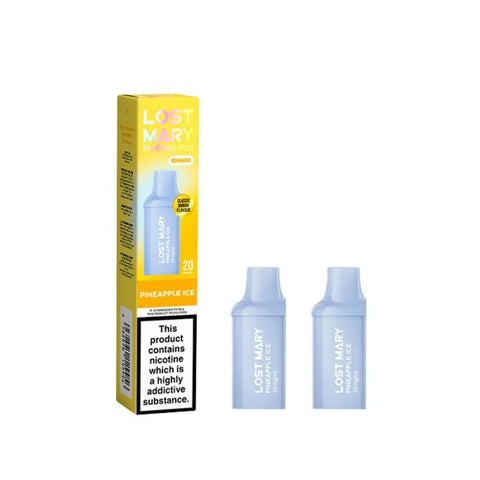 Shop Lost Mary BM600 Replacement Pods Pack of 10 - Lost Mary BM600 Replacement Pods Pack of 10 - Mcr Vape Distro - Vape Blaze