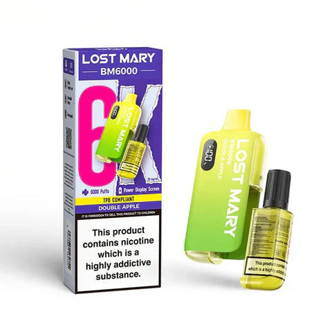 Shop Lost Mary BM6000 Prefilled Vape Box of 5 - Lost Mary BM6000 Prefilled Vape Box of 5 - Vape Blaze