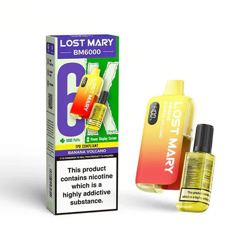 Shop Lost Mary BM6000 Prefilled Vape Box of 5 - Lost Mary BM6000 Prefilled Vape Box of 5 - Vape Blaze
