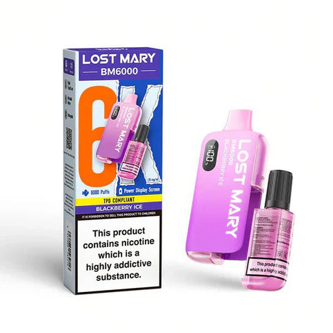 Shop Lost Mary BM6000 Prefilled Vape Kit - Lost Mary BM6000 Prefilled Vape Kit - Vape Blaze