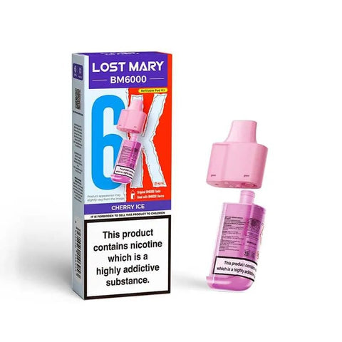 Shop Lost Mary BM6000 Prefilled Vape Pods - Box of 5 - Lost Mary BM6000 Prefilled Vape Pods - Box of 5 - Vape Blaze