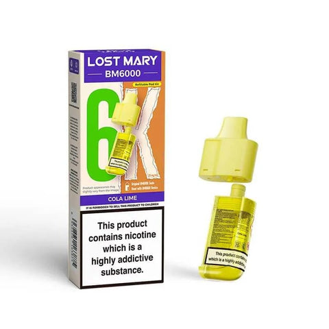 Shop Lost Mary BM6000 Prefilled Vape Pods - Box of 5 - Lost Mary BM6000 Prefilled Vape Pods - Box of 5 - Vape Blaze