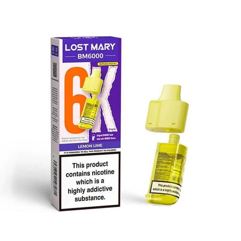 Shop Lost Mary BM6000 Prefilled Vape Pods - Box of 5 - Lost Mary BM6000 Prefilled Vape Pods - Box of 5 - Vape Blaze