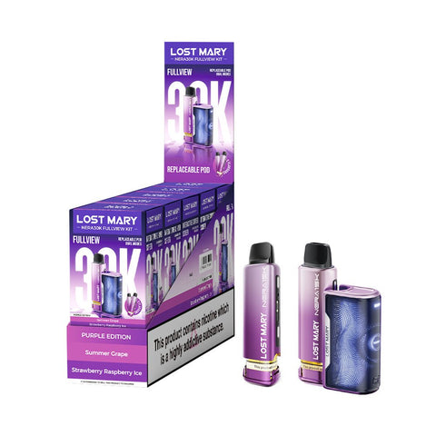 Shop Lost Mary Nera 30K Disposable Vape Box of 5 - Lost Mary Nera 30K Disposable Vape Box of 5 - Vape Blaze