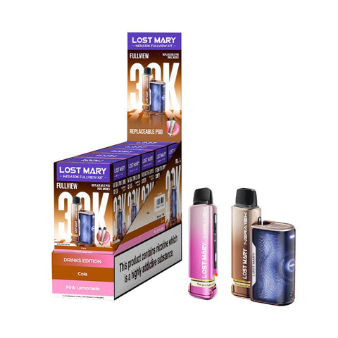 Shop Lost Mary Nera 30K Disposable Vape Box of 5 - Lost Mary Nera 30K Disposable Vape Box of 5 - Vape Blaze