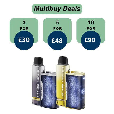 Shop Lost Mary Nera 30K Prefilled Pod Kit - Lost Mary Nera 30K Prefilled Pod Kit - Vape Blaze