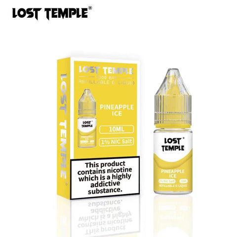Shop Lost Temple Nic Salts 10ml (BOX OF 10) - Lost Temple Nic Salts 10ml (BOX OF 10) - Vape Blaze