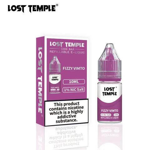 Shop Lost Temple Nic Salts 10ml (BOX OF 10) - Lost Temple Nic Salts 10ml (BOX OF 10) - Vape Blaze