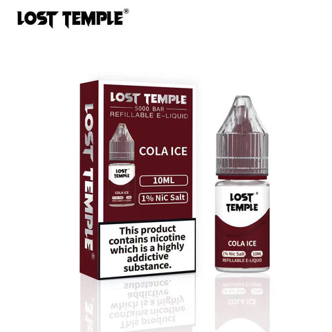 Shop Lost Temple Nic Salts 10ml (BOX OF 10) - Lost Temple Nic Salts 10ml (BOX OF 10) - Vape Blaze