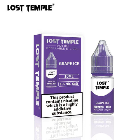 Shop Lost Temple Nic Salts 10ml (BOX OF 10) - Lost Temple Nic Salts 10ml (BOX OF 10) - Vape Blaze