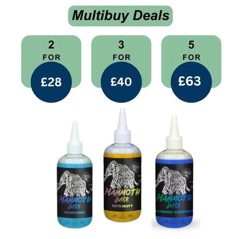 Shop Mammoth Juice E - liquid 500ml - Mammoth Juice E - liquid 500ml - Vape Blaze