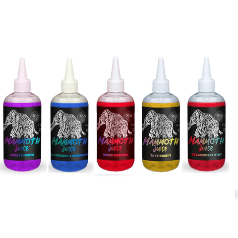 Shop Mammoth Juice Shortfill 500ml E - Liquid - 0mg - Mammoth Juice Shortfill 500ml E - Liquid - 0mg - Vape Blaze