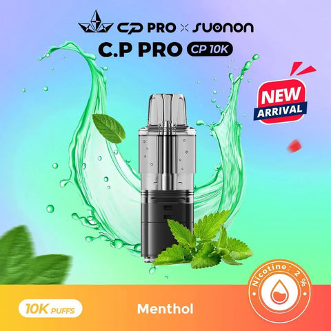 Shop Menthol - CP Pro CP10k Prefilled Pods - Menthol - CP Pro CP10k Prefilled Pods - Vape Blaze