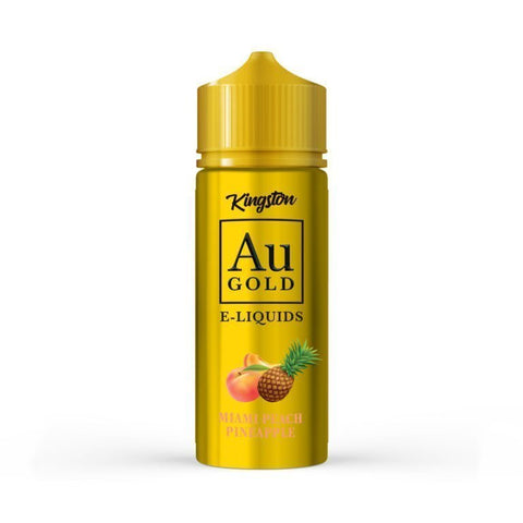 Shop Miami Peach Pineapple Kingston AU Gold 100ml E - liquid Shortfill - Miami Peach Pineapple Kingston AU Gold 100ml E - liquid Shortfill - Vape Blaze