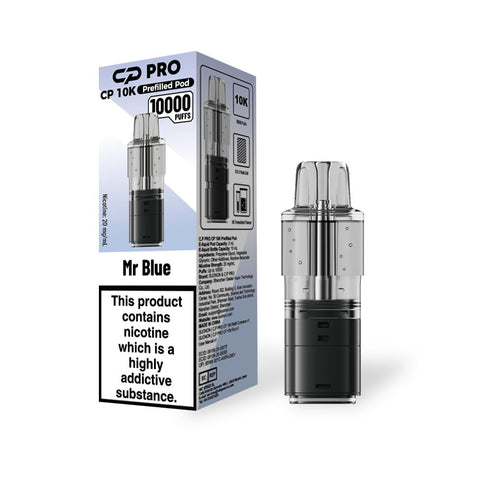 Shop Mr Blue - CP Pro CP10k Prefilled Pods - Mr Blue - CP Pro CP10k Prefilled Pods - Vape Blaze