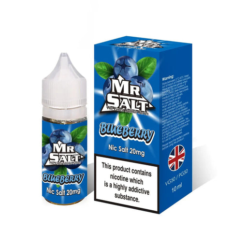 Shop Mr. Salt Eliquid 10ml - Box of 5 - Mr. Salt Eliquid 10ml - Box of 5 - Vape Blaze