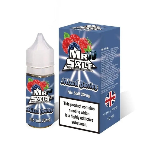 Shop Mr. Salt Eliquid 10ml - Box of 5 - Mr. Salt Eliquid 10ml - Box of 5 - Vape Blaze