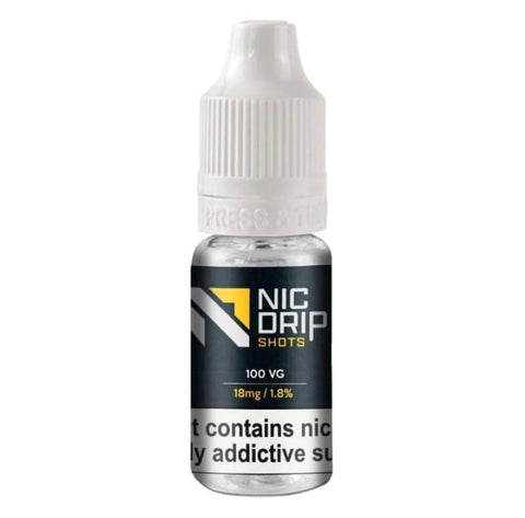 Shop NIC DRIP 100VG - 18MG - NICOTINE SHOT - NIC DRIP 100VG - 18MG - NICOTINE SHOT - Vape Blaze