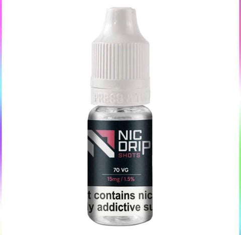 Shop NIC DRIP 70VG - 15MG - NICOTINE SHOT - NIC DRIP 70VG - 15MG - NICOTINE SHOT - Vape Blaze