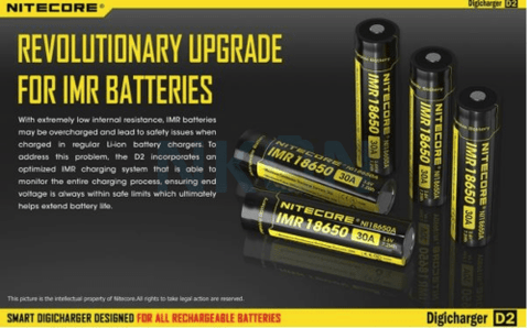 Shop Nitecore Digicharger Battery Charger D2 EU - Nitecore Digicharger Battery Charger D2 EU - Vape Blaze