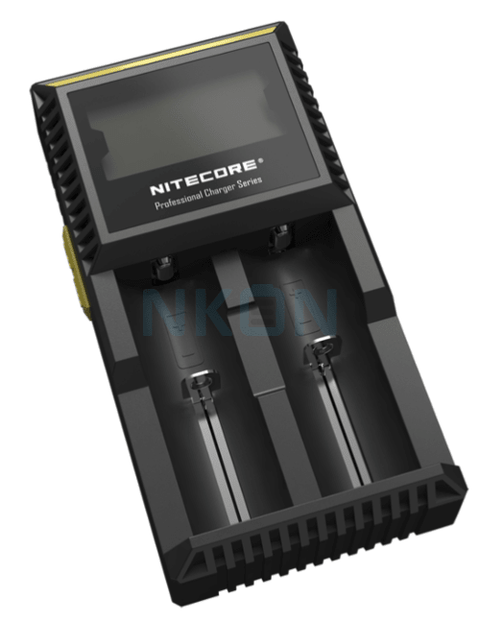 Shop Nitecore Digicharger Battery Charger D2 EU - Nitecore Digicharger Battery Charger D2 EU - Vape Blaze