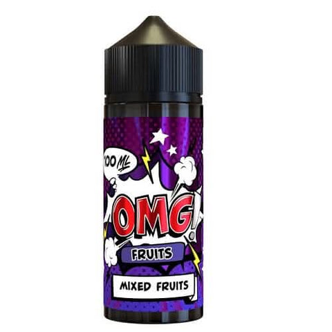 Shop OMG Fruits 100ML Eliquid Shortfill - OMG Fruits 100ML Eliquid Shortfill - Vape Blaze