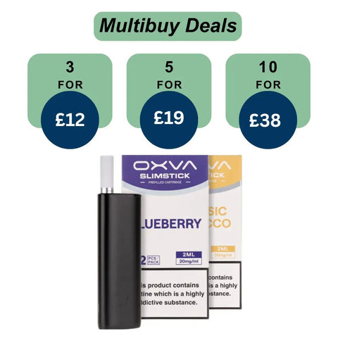 Shop Oxva slimstick prefilled cartridge (refill) - Oxva slimstick prefilled cartridge (refill) - Vape Blaze