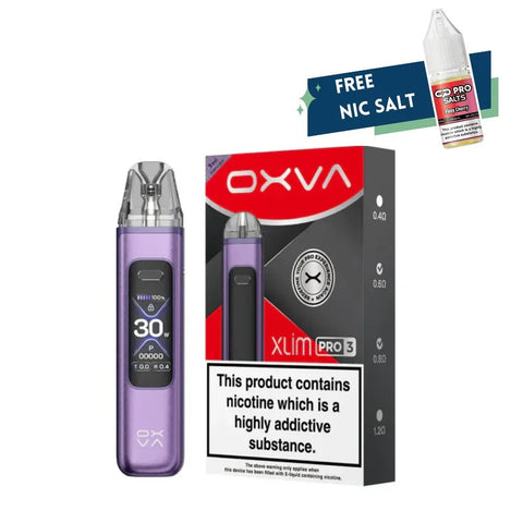 Shop Oxva Xlim Pro 3 Pod Kit - Oxva Xlim Pro 3 Pod Kit - Vape Blaze