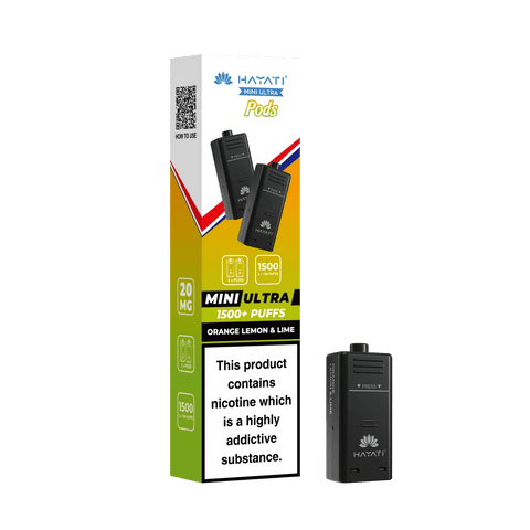 Shop Pack of 2 Hayati Mini Ultra 1500 Prefilled Pods (2x750 Puffs) - Pack of 2 Hayati Mini Ultra 1500 Prefilled Pods (2x750 Puffs) - Vape Blaze