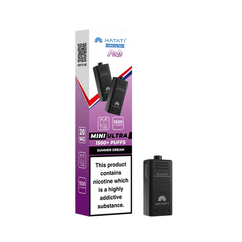 Shop Pack of 2 Hayati Mini Ultra 1500 Prefilled Pods (2x750 Puffs) - Pack of 2 Hayati Mini Ultra 1500 Prefilled Pods (2x750 Puffs) - Vape Blaze