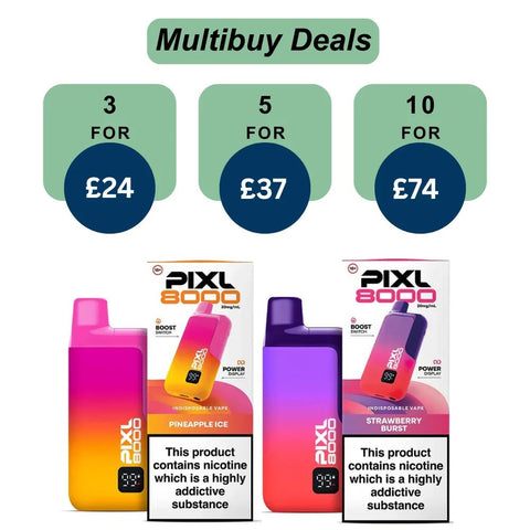 Shop PIXL 8000 Prefilled Pod Vape Kit - PIXL 8000 Prefilled Pod Vape Kit - Vape Blaze