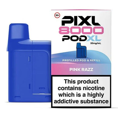 Shop PIXL 8000 Replacement Pods - buy PIXL 8000 Replacement Pods at Wolfvapes.co.uk - Vape Blaze