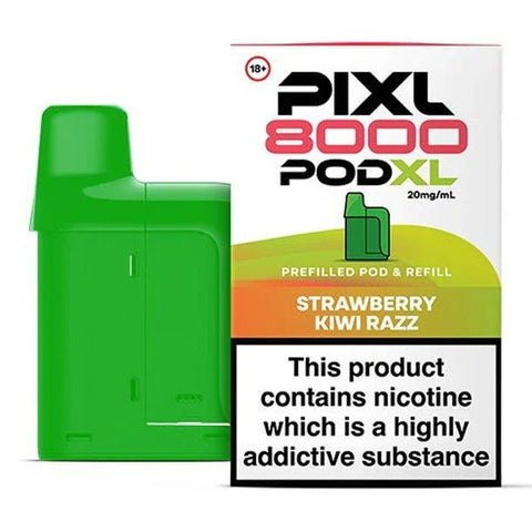 Shop PIXL 8000 Replacement Pods - buy PIXL 8000 Replacement Pods at Wolfvapes.co.uk - Vape Blaze